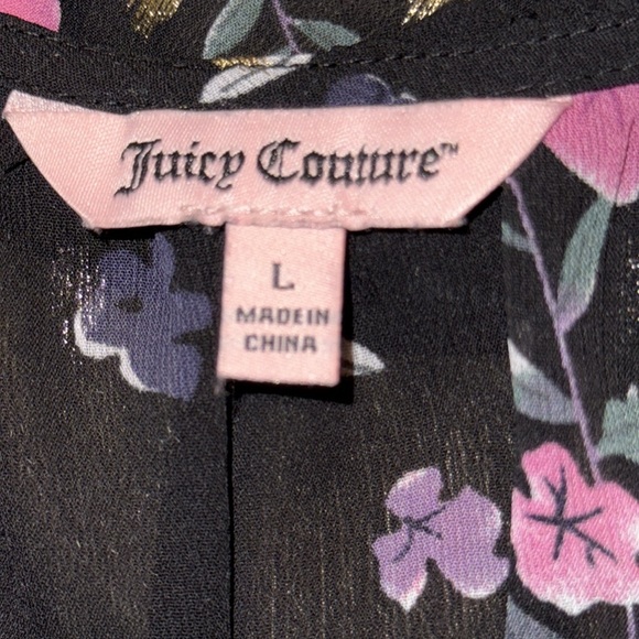 🌹JUICY COUTURE RUFFLE NECK TASSEL TANK - Picture 5 of 7